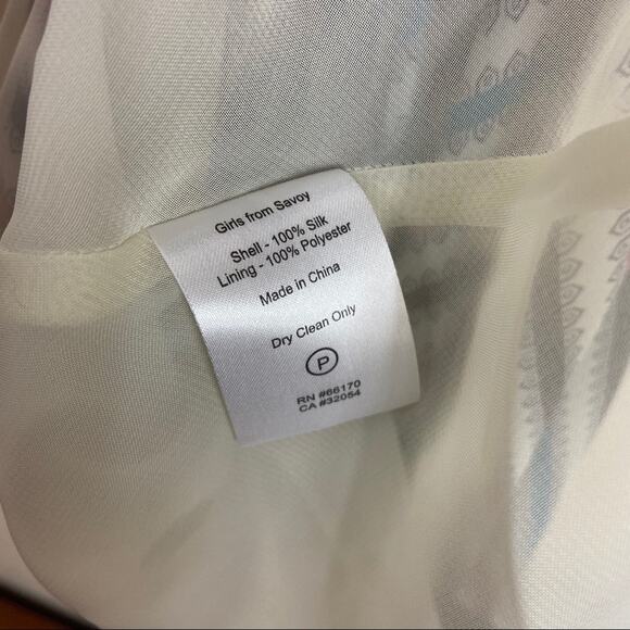 Anthro | Girls From Savoy Gull Wing Striped Dress - Picture 7 of 10